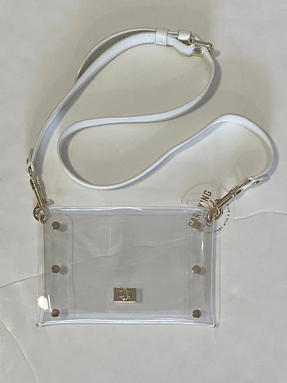 Fan Girl petite Clear Bag