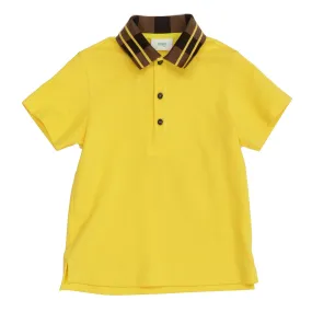 Fendi Polo Cotone Piquet Sun