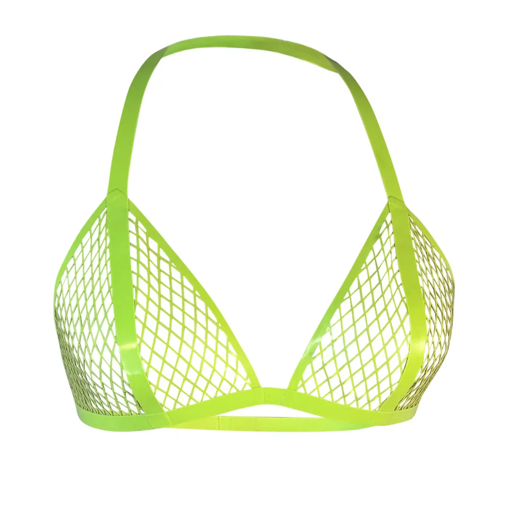 Fishnet Bikini Top READY TO SHIP