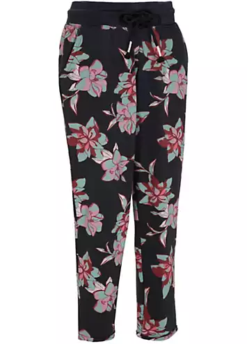 Floral Tracksuit Bottoms by bonprix | Look Again