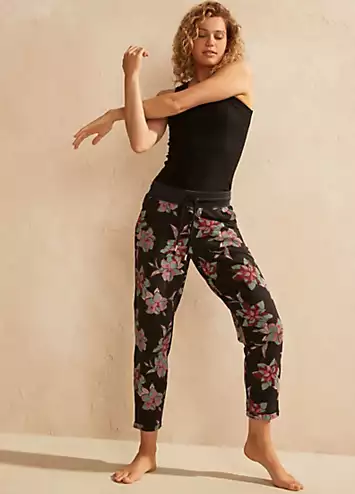 Floral Tracksuit Bottoms by bonprix | Look Again