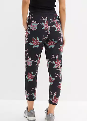 Floral Tracksuit Bottoms by bonprix | Look Again