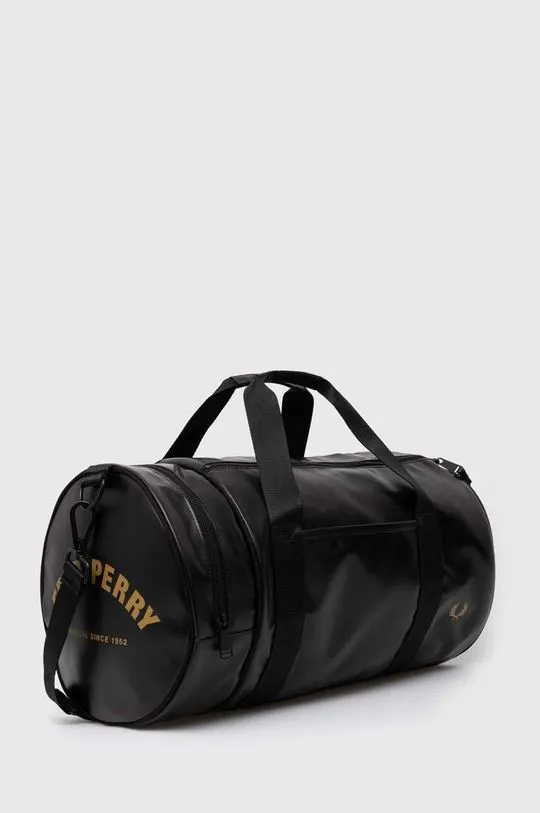 Fred Perry bag Tonal Classic Barrel Bag black color L7260.774