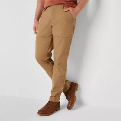 Frye and Co. Mens Regular Fit Canvas Workwear Pant