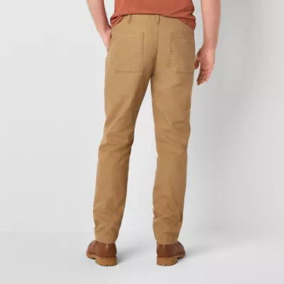 Frye and Co. Mens Regular Fit Canvas Workwear Pant