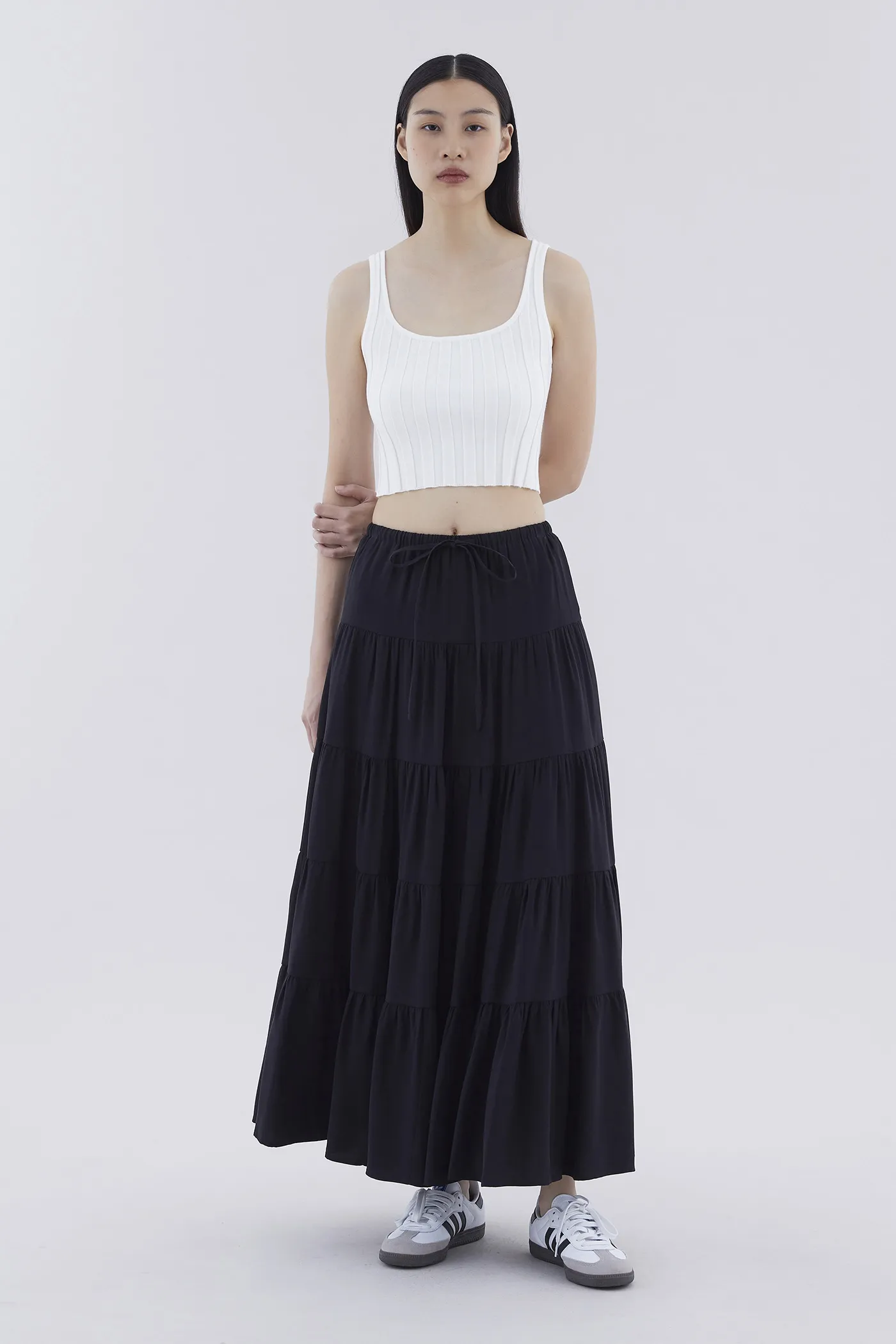 Garsha Tiered Skirt