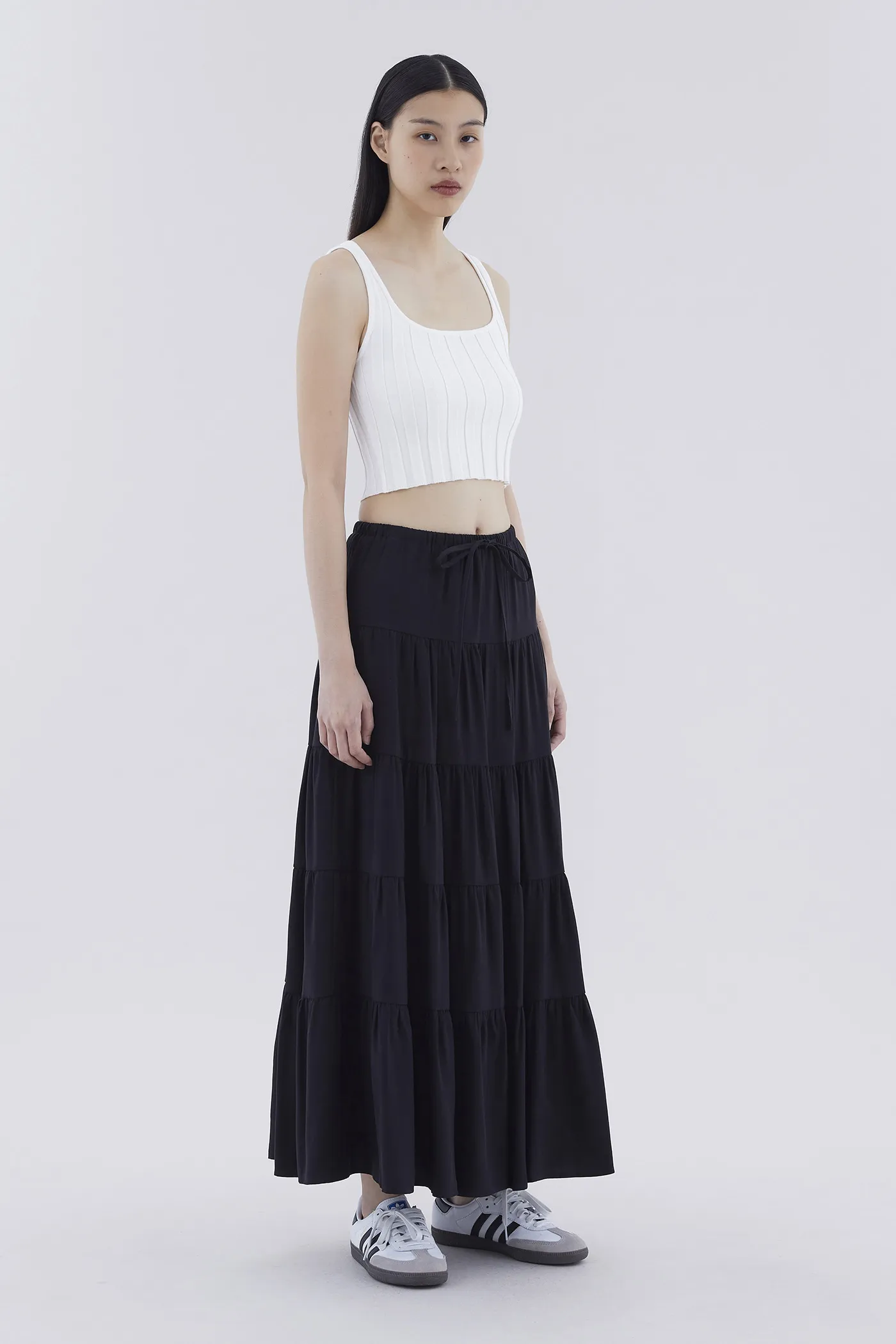 Garsha Tiered Skirt