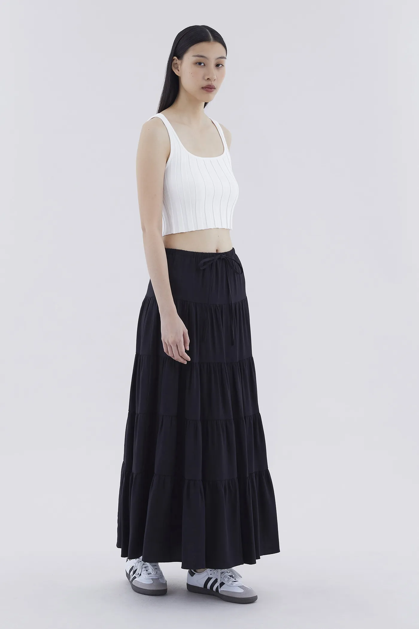 Garsha Tiered Skirt