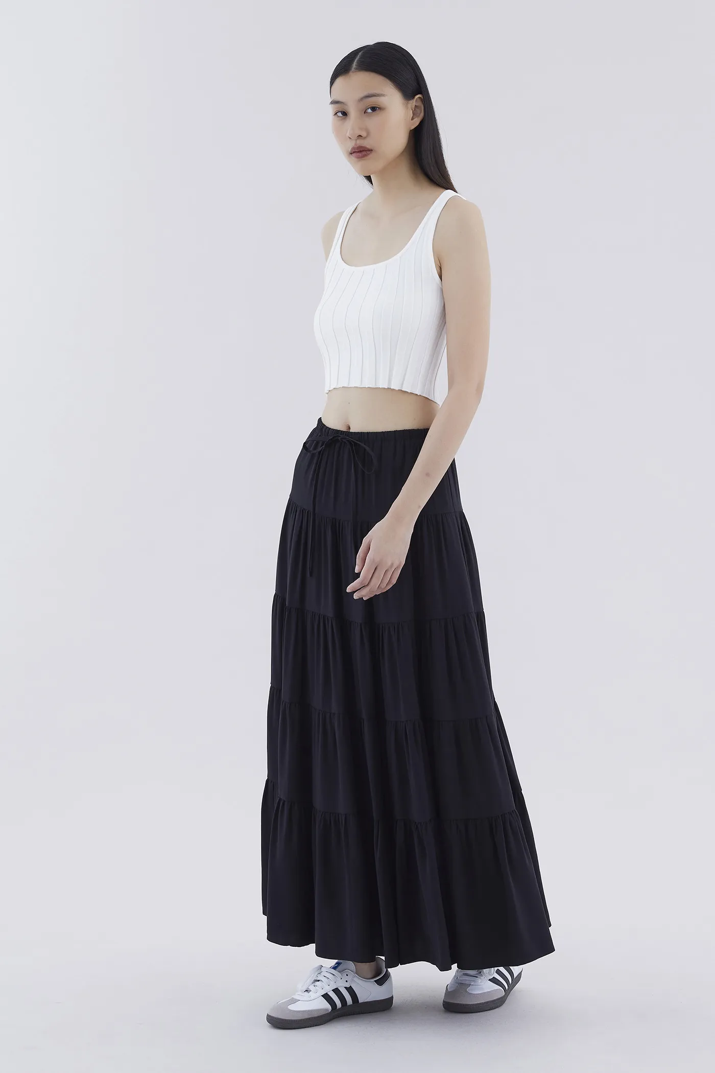 Garsha Tiered Skirt