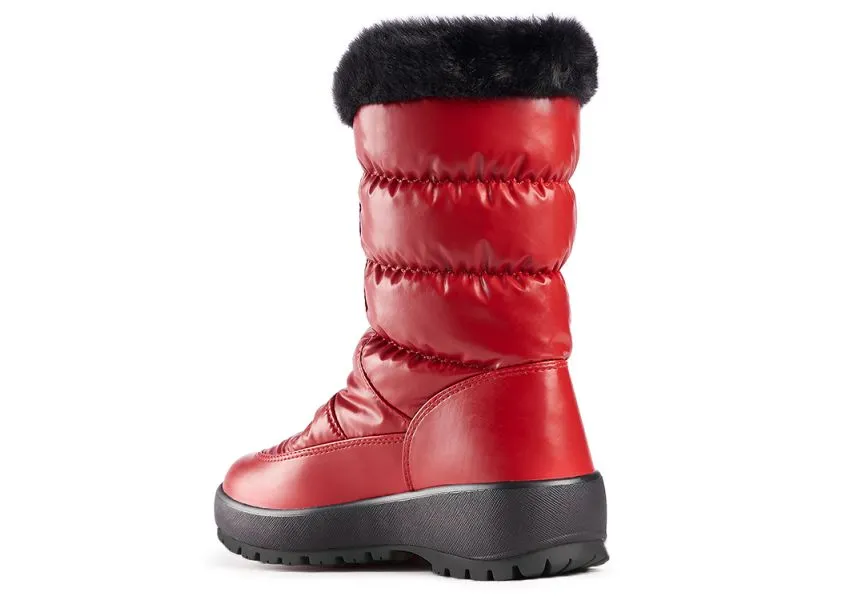 Gemma Red Winter Boot