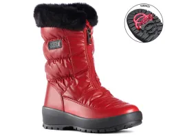 Gemma Red Winter Boot