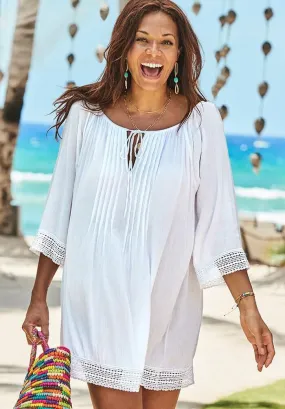 Giana Crochet Cover Up Tunic