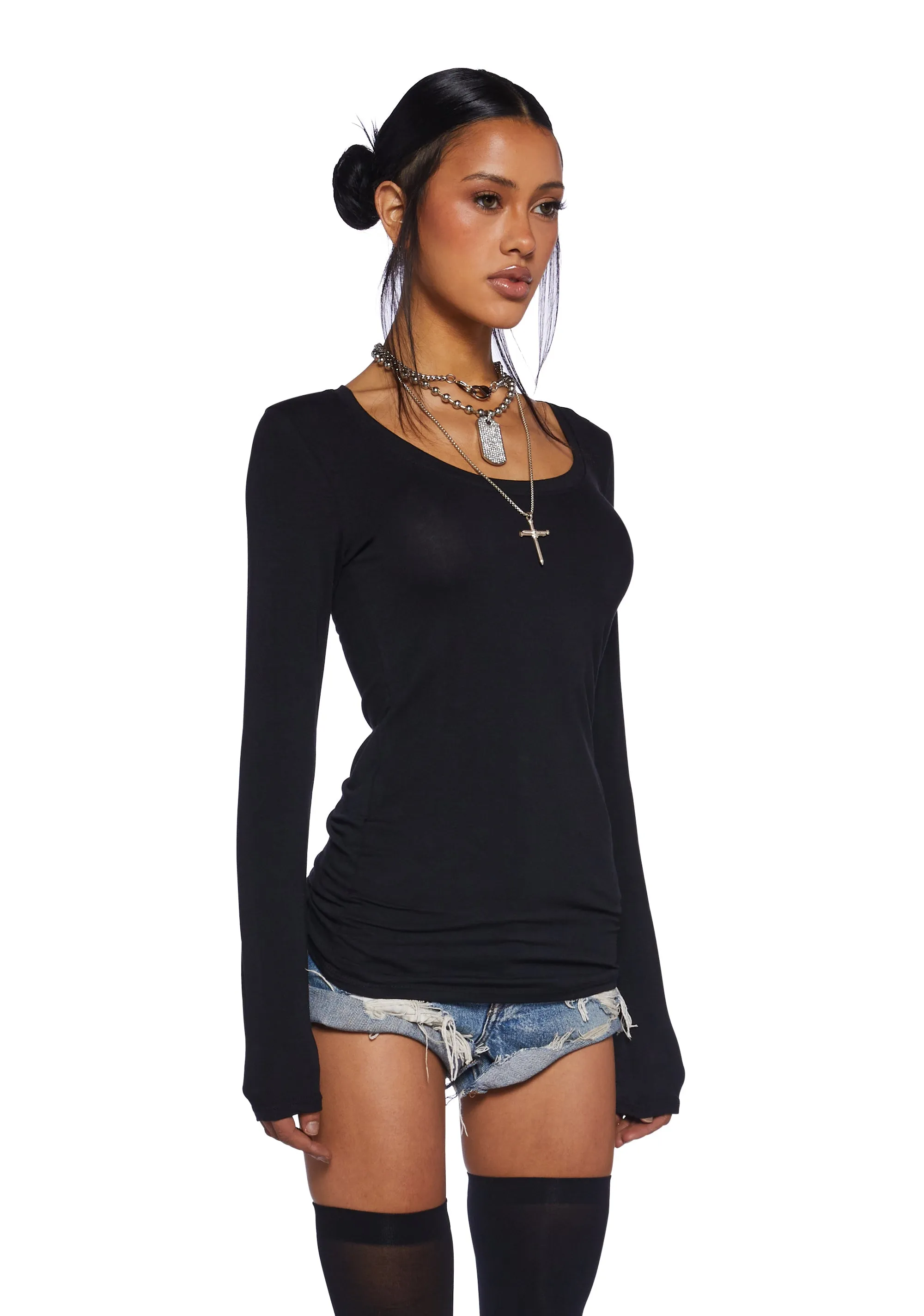 Got You Staring Knit Romper-