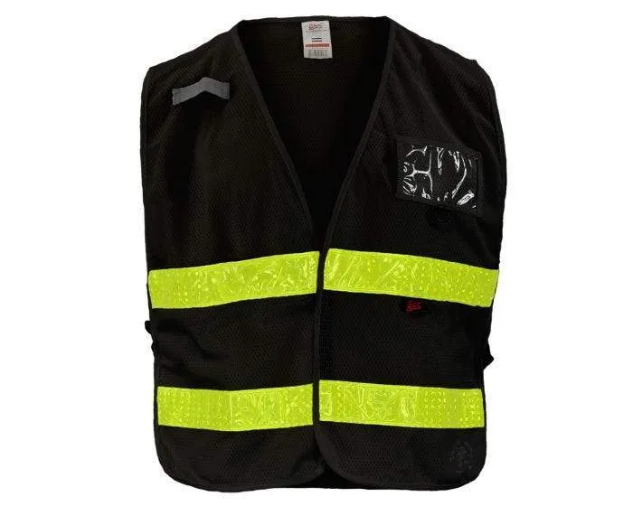 GSS NON ANSI MULTI USAGE UTILITY VEST 3115 BLACK