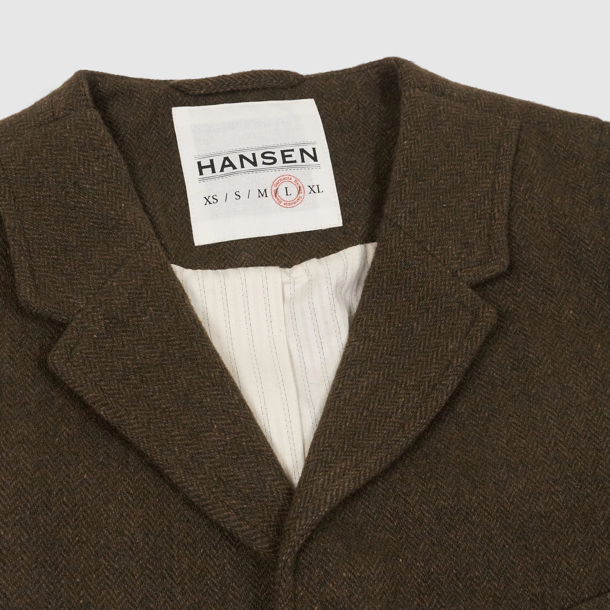 Hansen Lapel Wool Vest