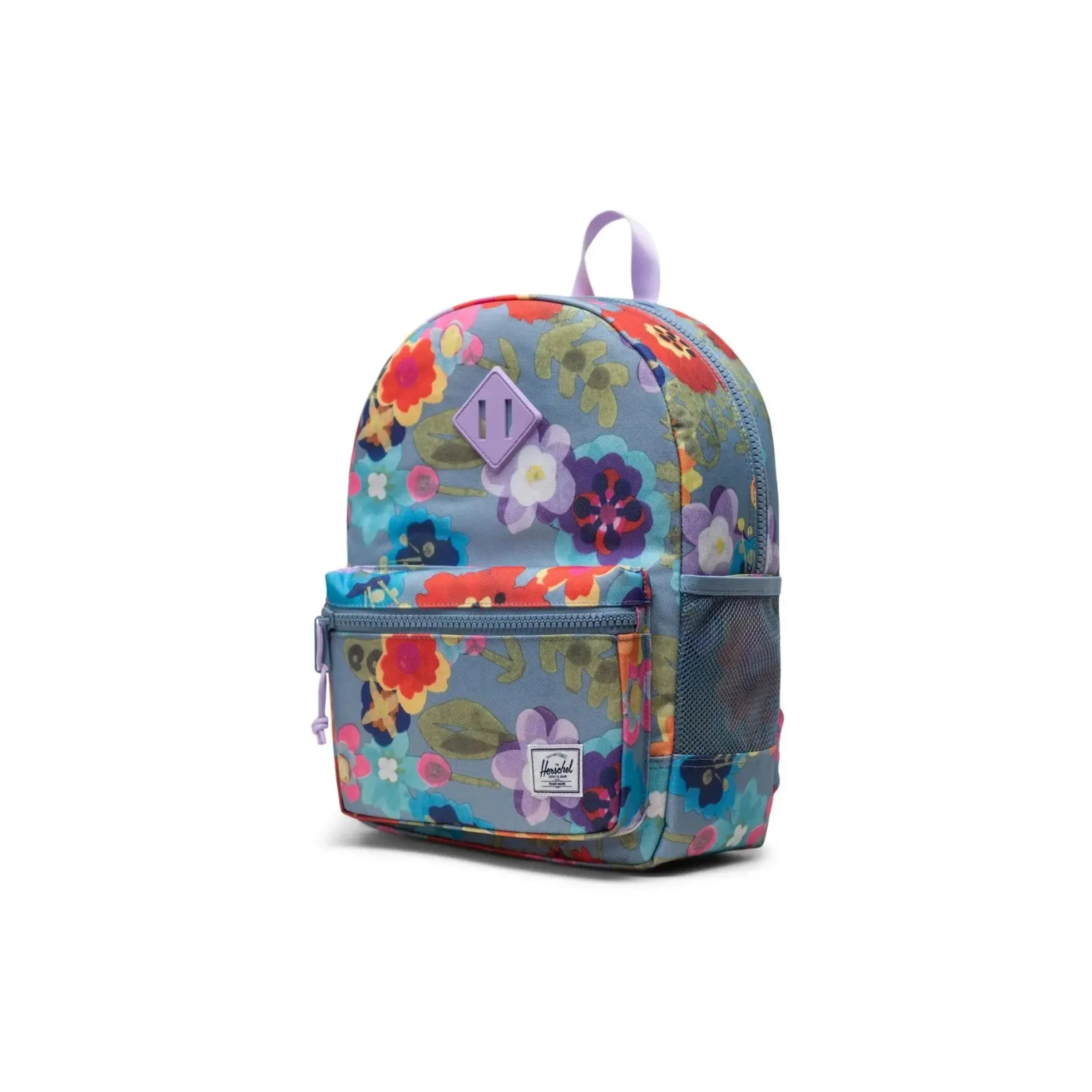 Heritage Kids Backpack (Paper Flowers Faded Denim)