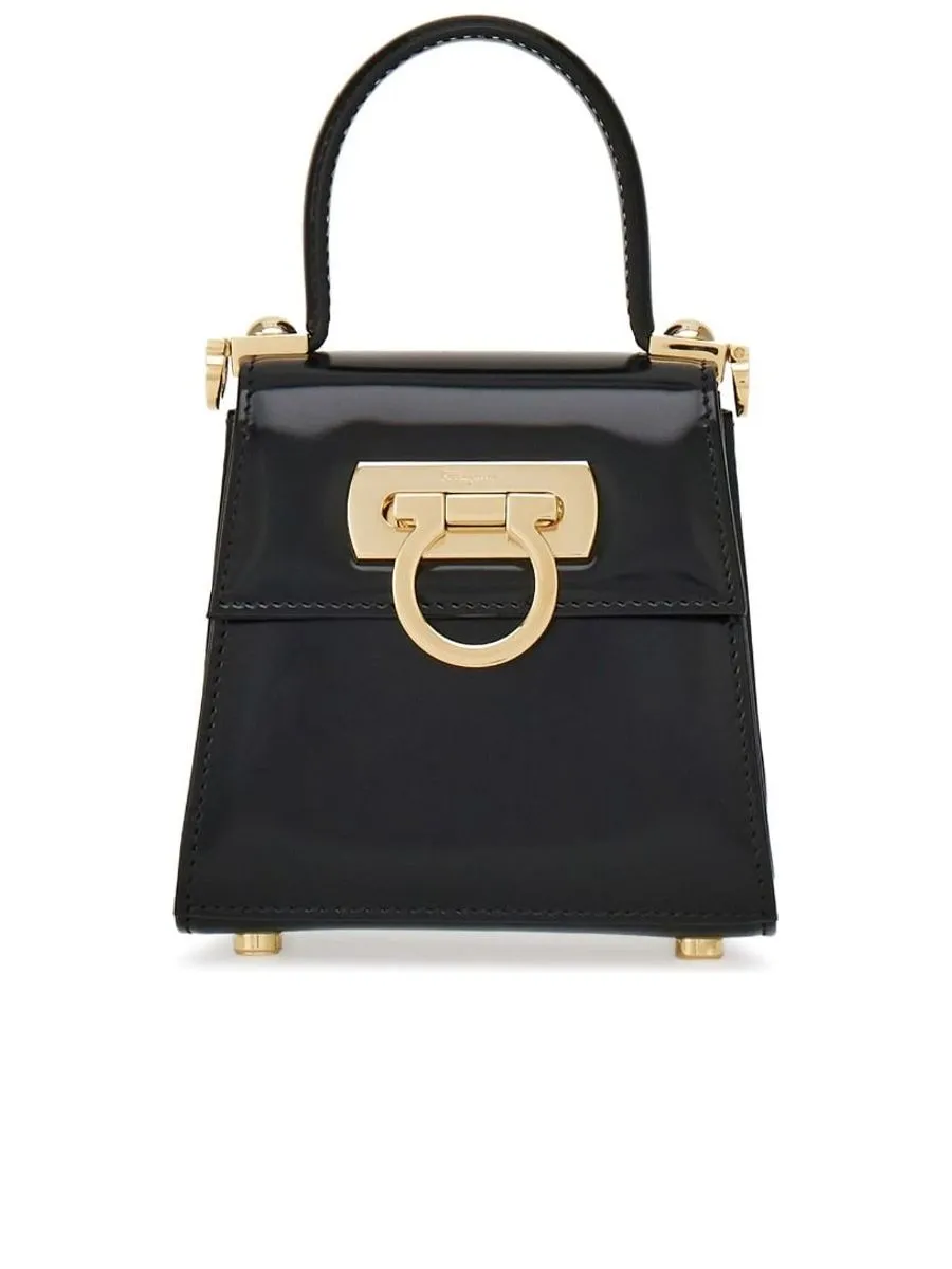 Iconic Top Handle Leather Mini Bag