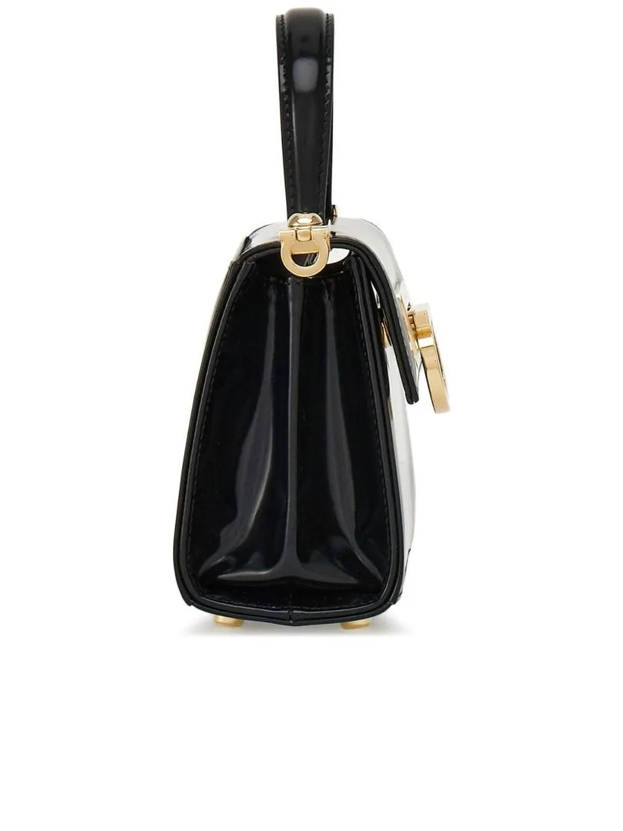 Iconic Top Handle Leather Mini Bag