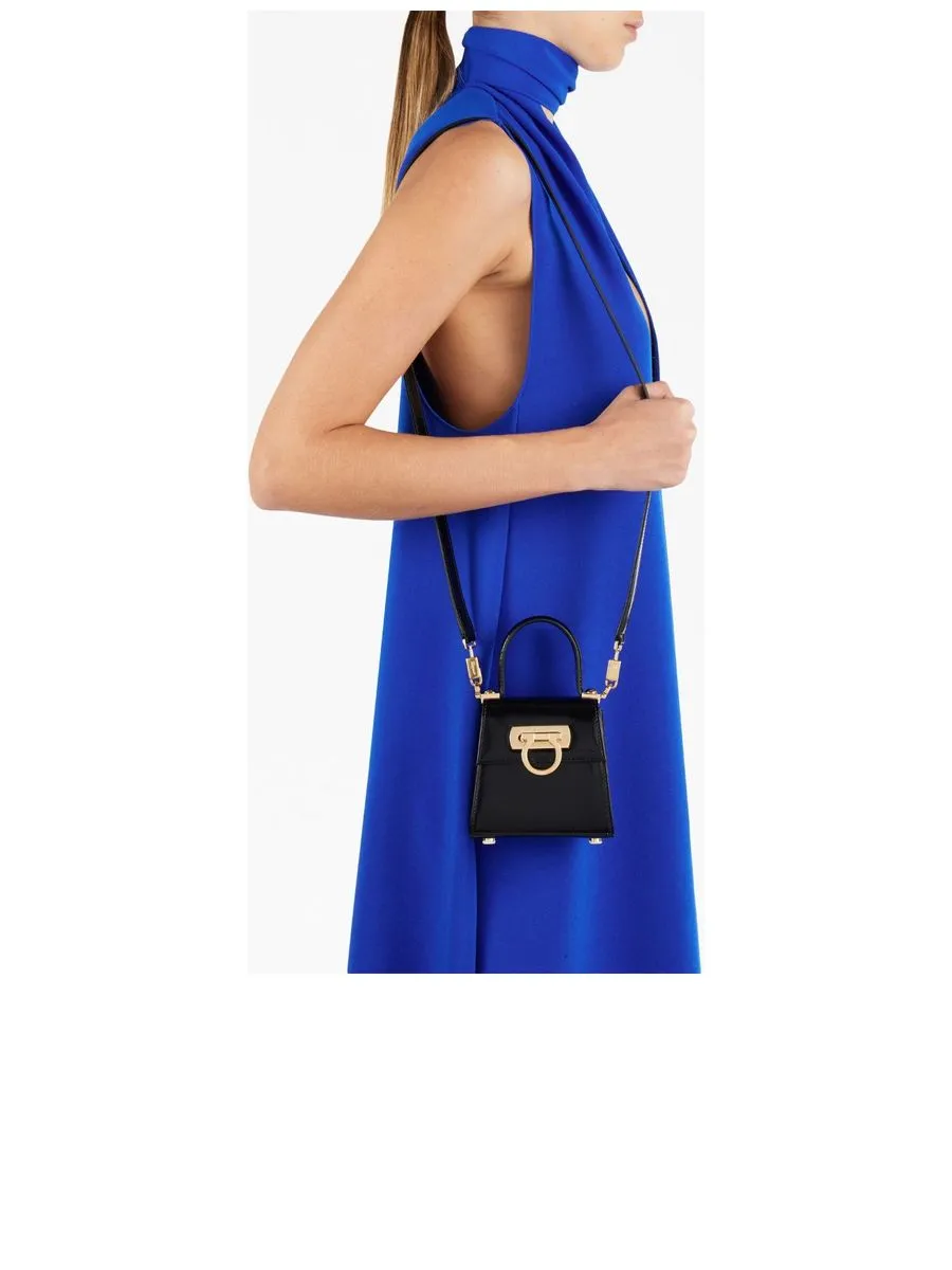 Iconic Top Handle Leather Mini Bag