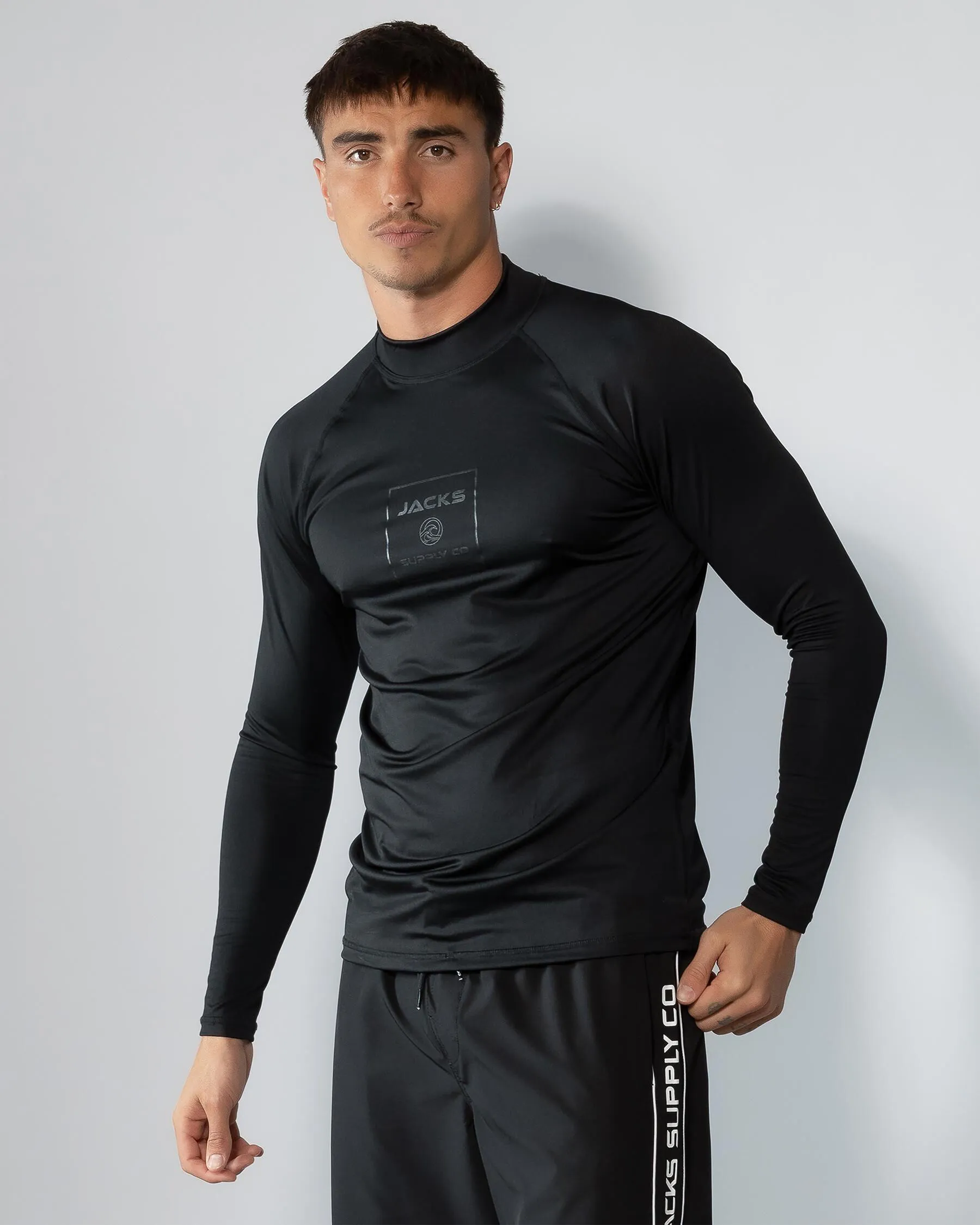 Jacks Covert Long Sleeve Rash Vest