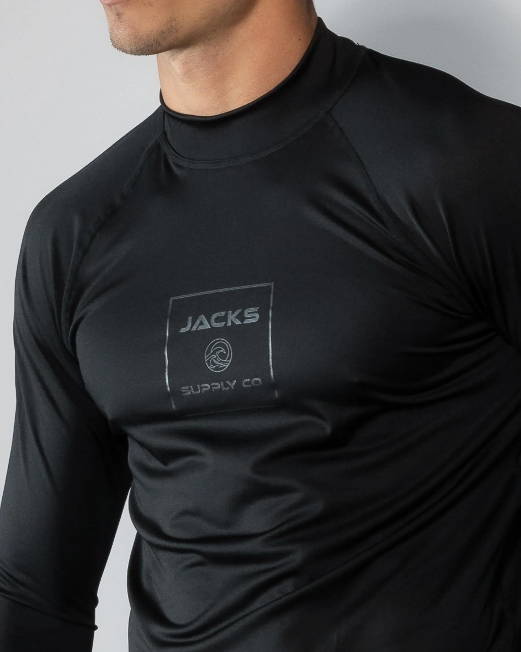 Jacks Covert Long Sleeve Rash Vest