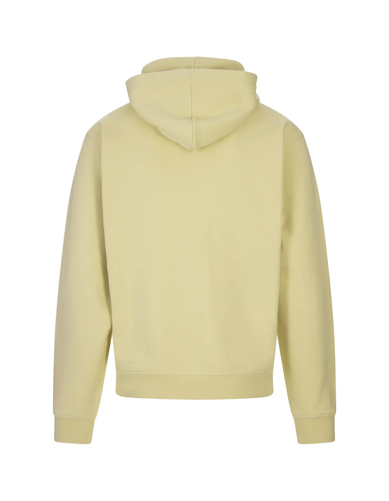 JACQUEMUS Le Hoodie Gros Grain In Light Yellow