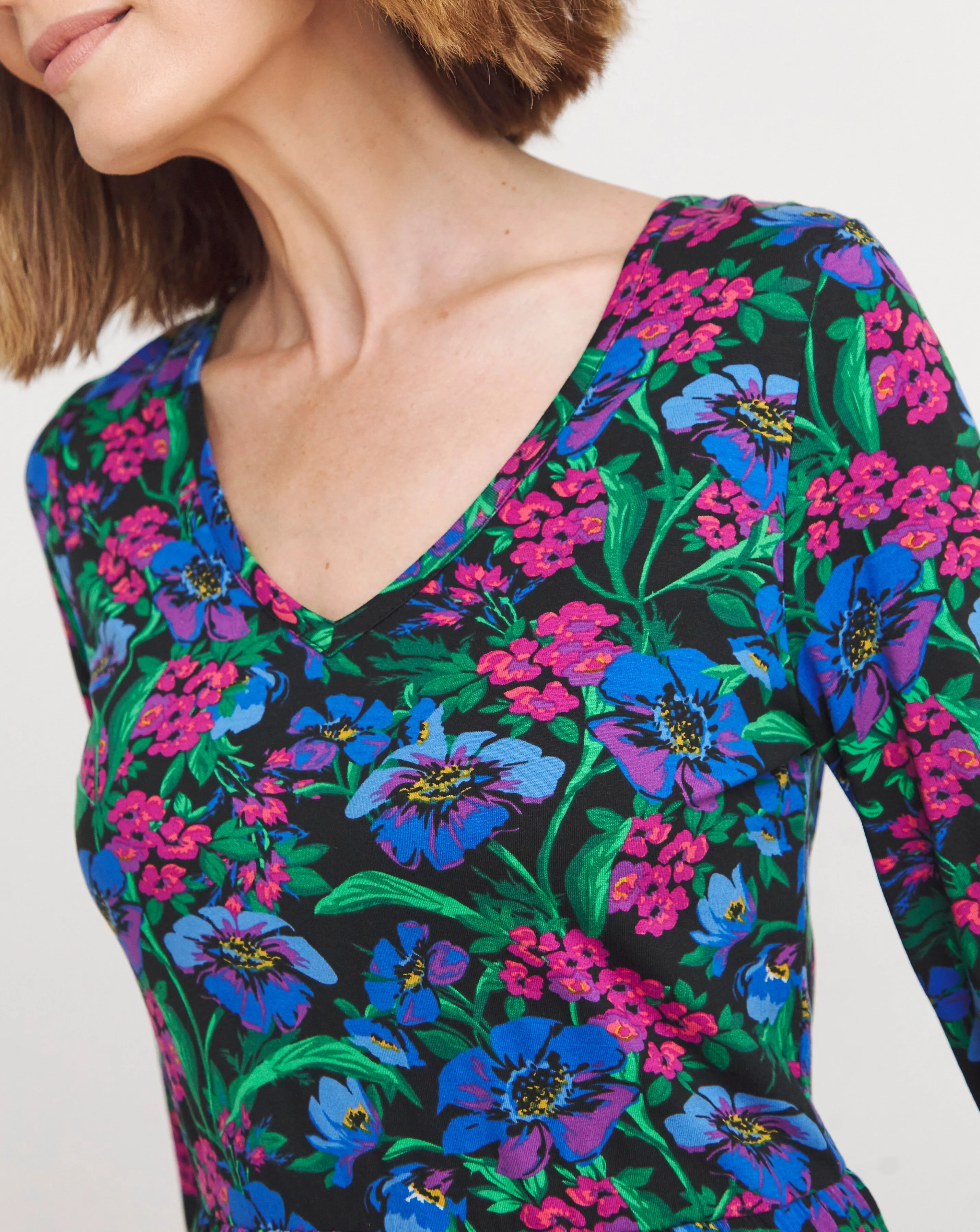 Joe Browns Our Favourite Floral Longline Jersey Tunic