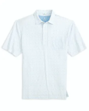 Johnnie-O Briar Printed Polo: Malibu