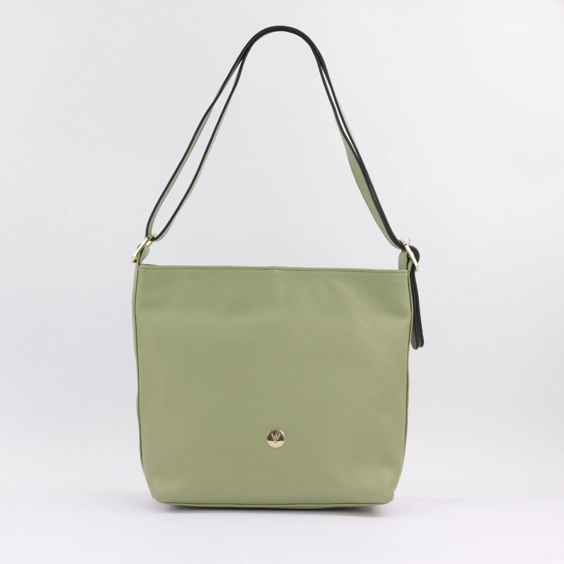 Julie sage leather shoulder bag DISCONTINUED COLOUR