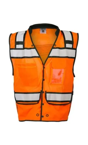 Kishigo S5006-5007 High Performance Surveyors Snap Vest