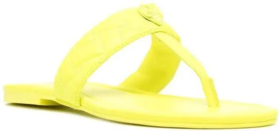 Kurt Geiger London Kensington T-bar sandals Yellow