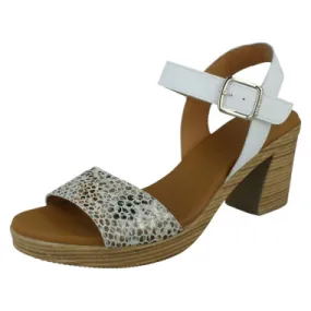 Ladies Paula Urban Sandals Sissey Bangla 17-298