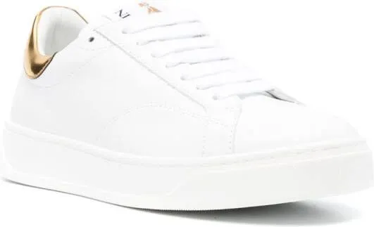 Lanvin DDB0 leather sneakers White