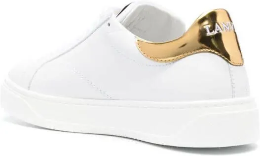 Lanvin DDB0 leather sneakers White