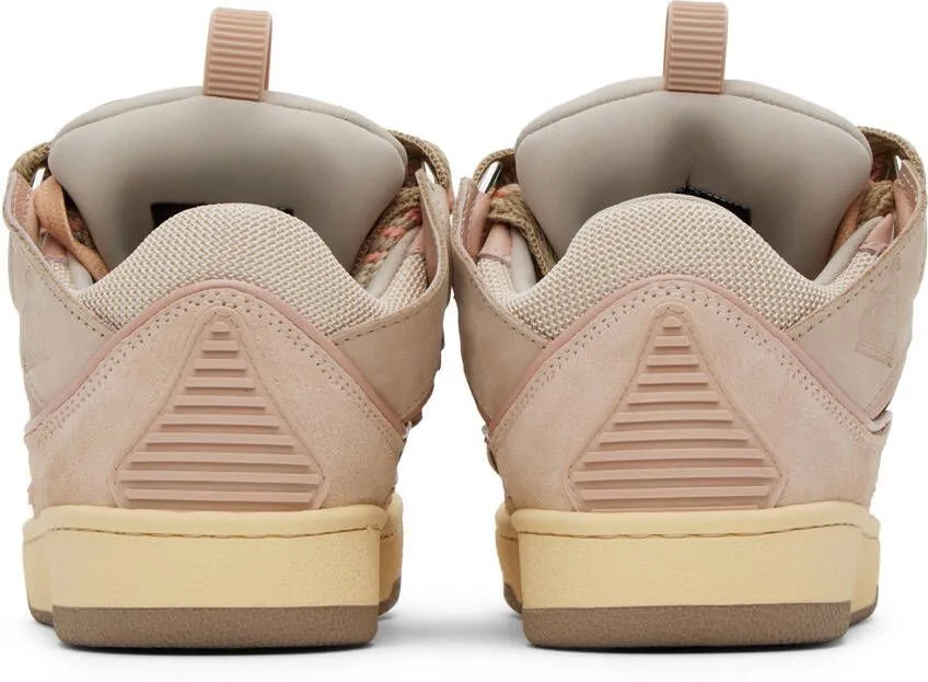 Lanvin Pink Curb Sneakers