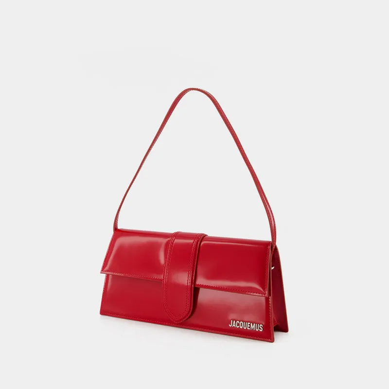 Le Bambino Long Bag - Jacquemus - Leather - Red