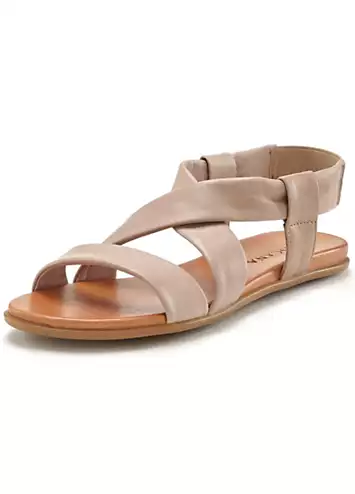 Leather Strappy Summer Sandals by LASCANA | Look Again