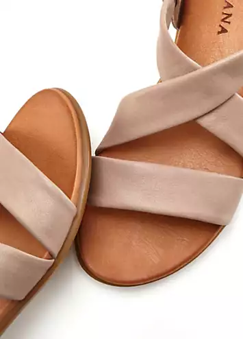 Leather Strappy Summer Sandals by LASCANA | Look Again