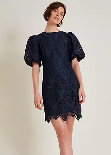 Lila Lace Tunic Mini Dress by Monsoon | Look Again