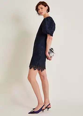 Lila Lace Tunic Mini Dress by Monsoon | Look Again