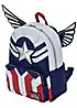 Loungefly Marvel Falcon Captain America Cosplay Mini Backpack