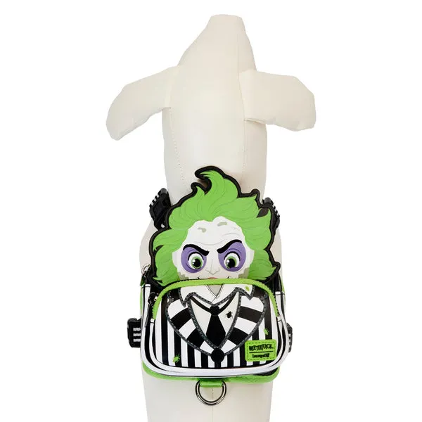 Loungefly x Beetlejuice Cosplay Mini Backpack Dog Harness