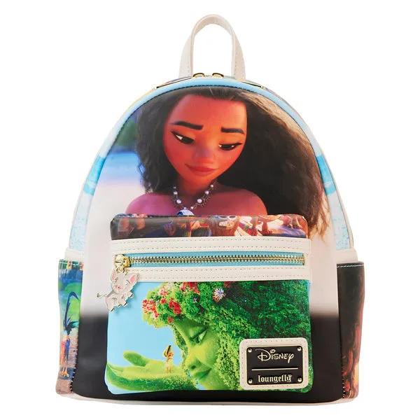 Loungefly x Disney Moana Princess Scenes Mini Backpack