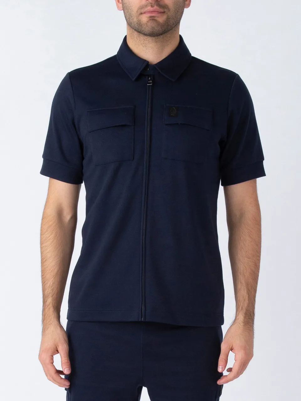 LUKE 1977 Orne zip through polo -                         -                     -                