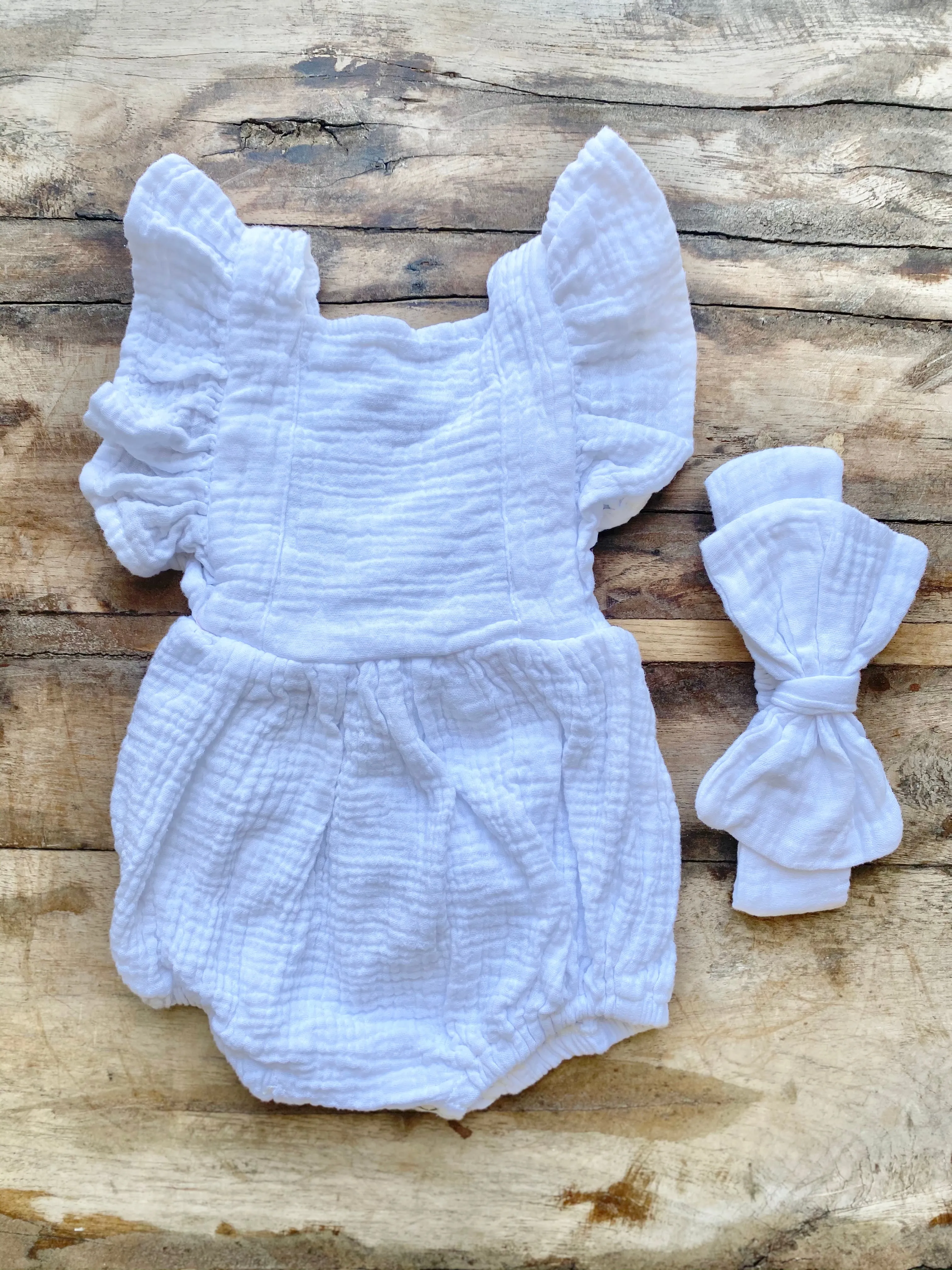 Lullaby Baby Romper Set