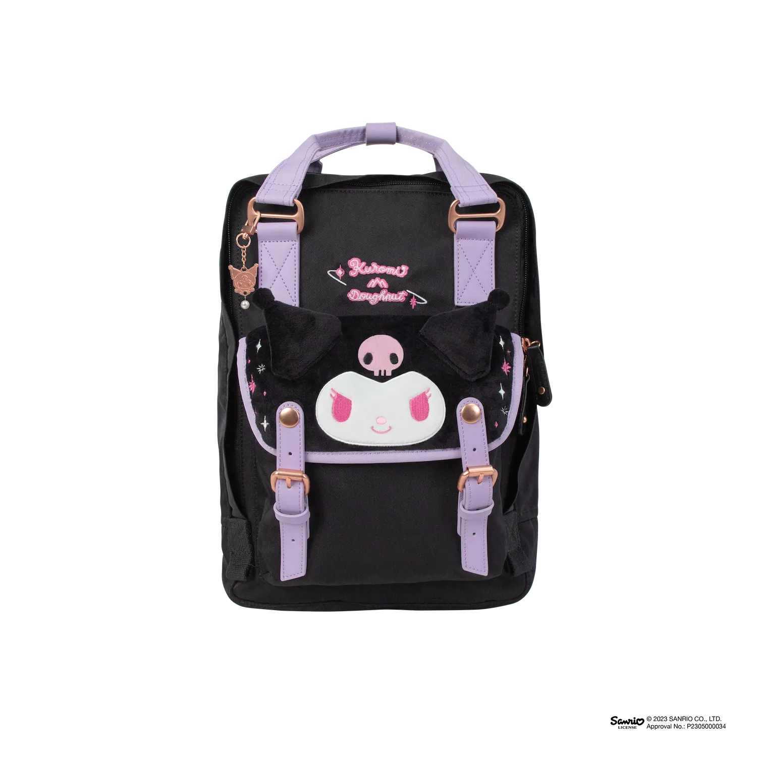 Macaroon Doughnut X Kuromi Series Backpack