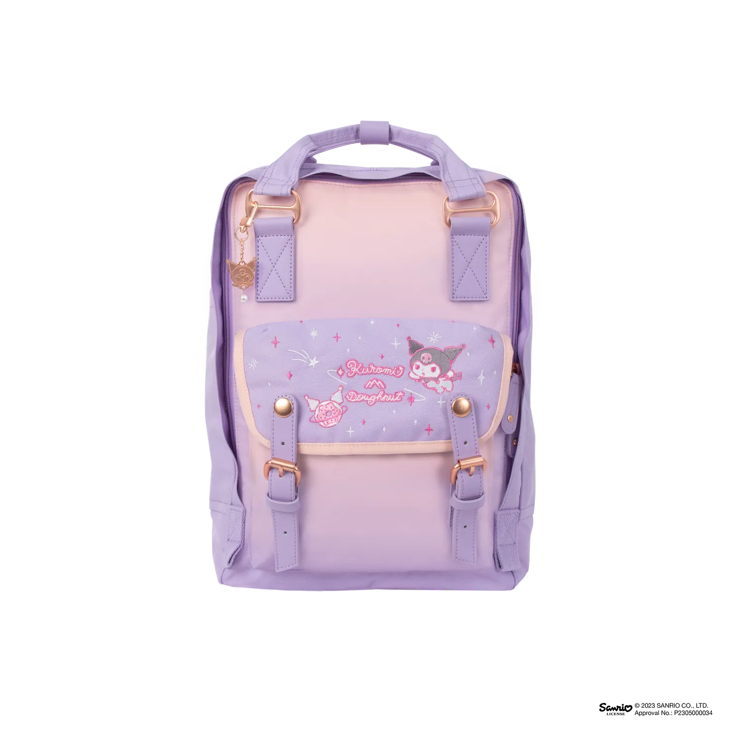 Macaroon Doughnut X Kuromi Series Backpack