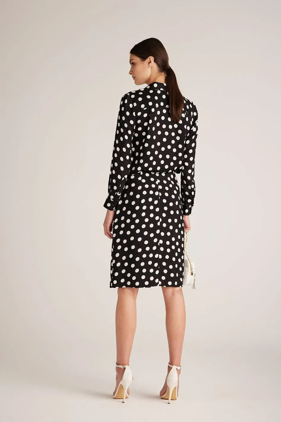 Madeline Skirt - Black/Spot