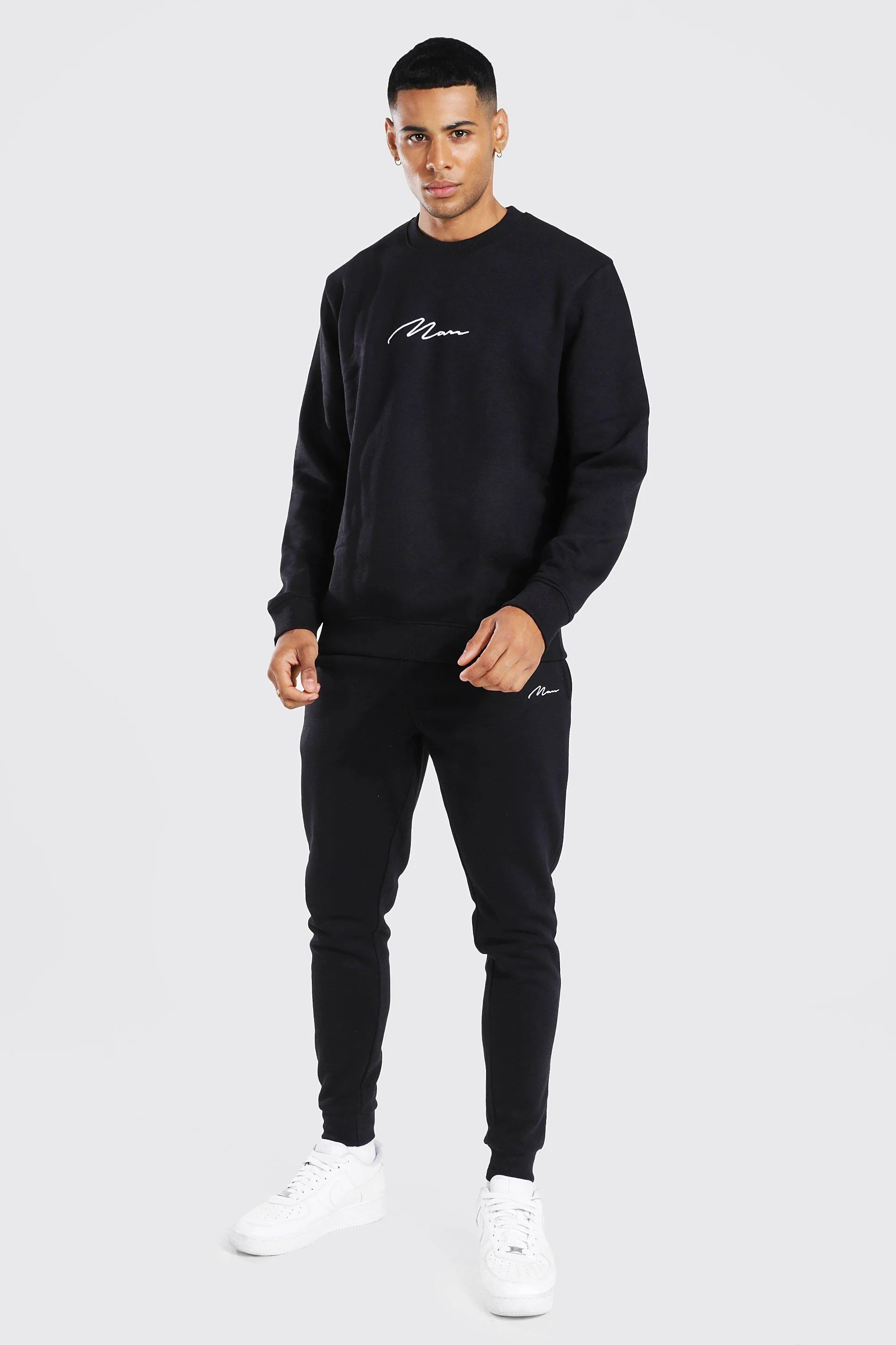 Man Signature Sweatshirt Tracksuit