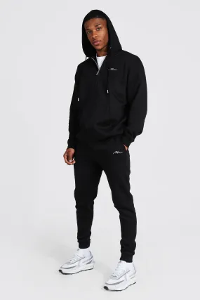 Man Signature Zip Through Tracksuit